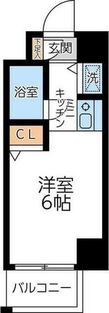 ユーコート新丸子の物件間取画像